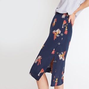 💥 Madewell Button-down skirt 💥